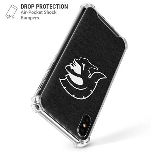 University of Southern California USC White Trojan Mascot iPhone XS Max Clear Case