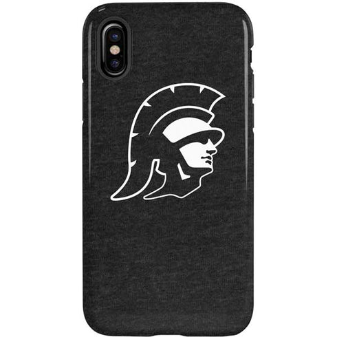 University of Southern California USC White Trojan Mascot iPhone XS Pro Case