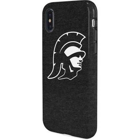 University of Southern California USC White Trojan Mascot iPhone XS Pro Case