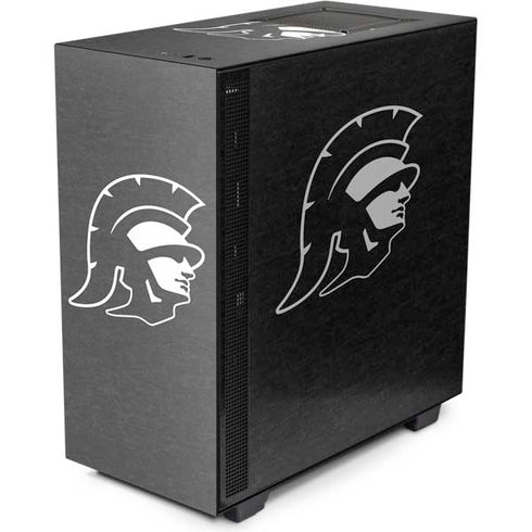 University of Southern California USC White Trojan Mascot NZXT H510 Compact ATX Mid-Tower Case Skin