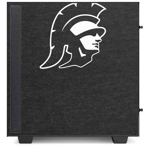 University of Southern California USC White Trojan Mascot NZXT H510 Compact ATX Mid-Tower Case Skin