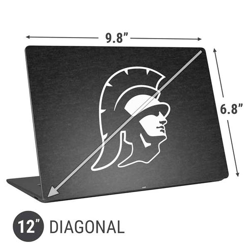 University of Southern California USC White Trojan Mascot Universal Laptop 12in (9.8 x 6.8in) Skin