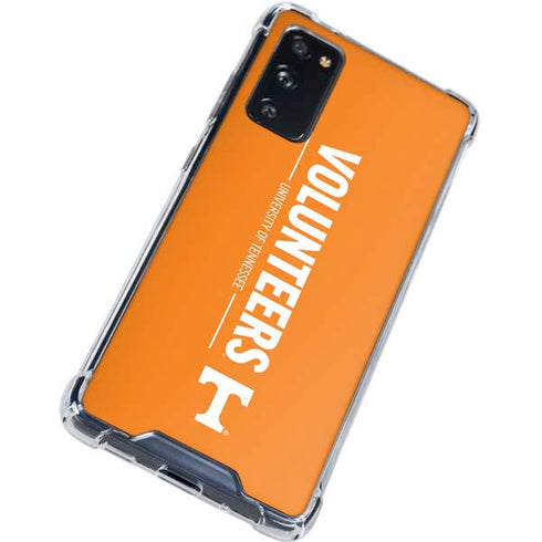 University of Tennessee-Knoxville UT Volunteers Galaxy S20 FE Clear Case