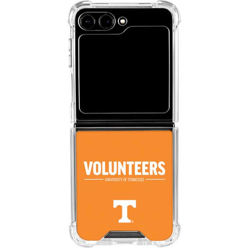 University of Tennessee-Knoxville UT Volunteers Galaxy Z Flip5 5G Clear Case
