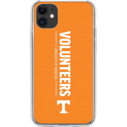University of Tennessee-Knoxville UT Volunteers iPhone 11 Clear Case
