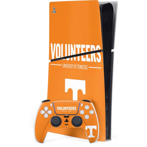University of Tennessee-Knoxville UT Volunteers PS5 Slim Digital Edition Bundle Skin