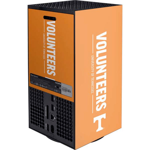 University of Tennessee-Knoxville UT Volunteers Xbox Series X Console Skin