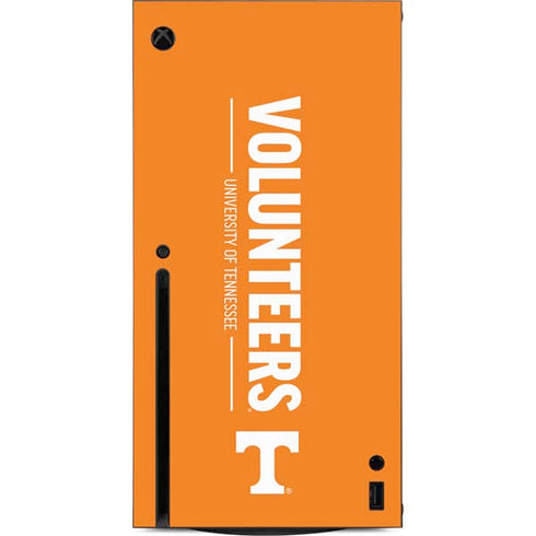 University of Tennessee-Knoxville UT Volunteers Xbox Series X Console Skin