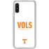 University of Tennessee-Knoxville UT Vols Galaxy A10e Clear Case
