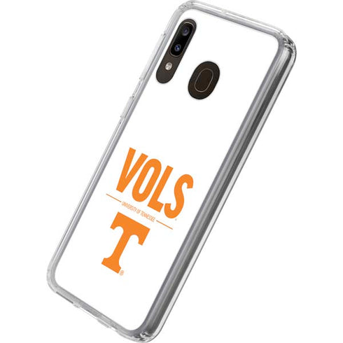 University of Tennessee-Knoxville UT Vols Galaxy A20 Clear Case