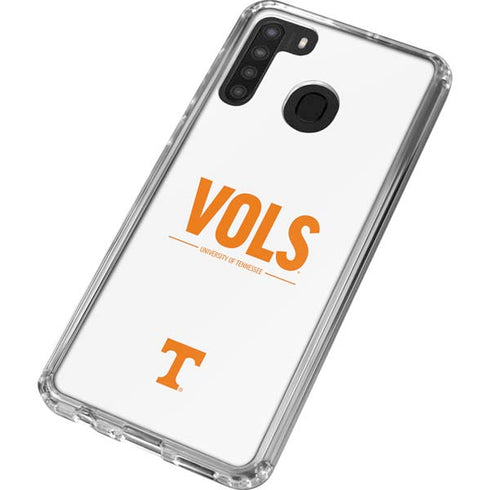 University of Tennessee-Knoxville UT Vols Galaxy A21 Clear Case
