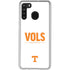 University of Tennessee-Knoxville UT Vols Galaxy A21 Clear Case