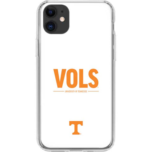 University of Tennessee-Knoxville UT Vols iPhone 11 Clear Case