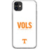 University of Tennessee-Knoxville UT Vols iPhone 11 Clear Case
