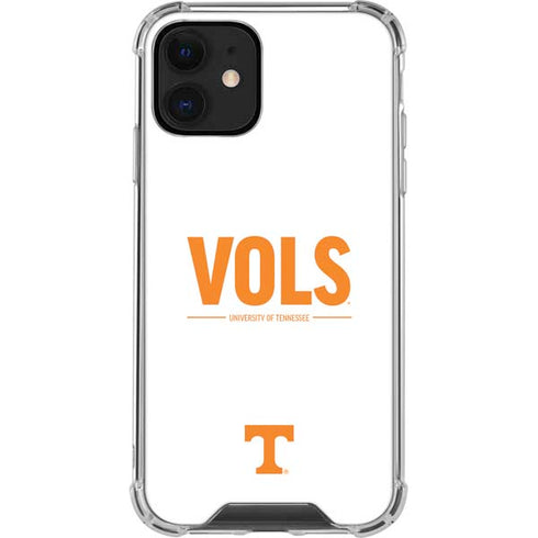 University of Tennessee-Knoxville UT Vols iPhone 12 Clear Case
