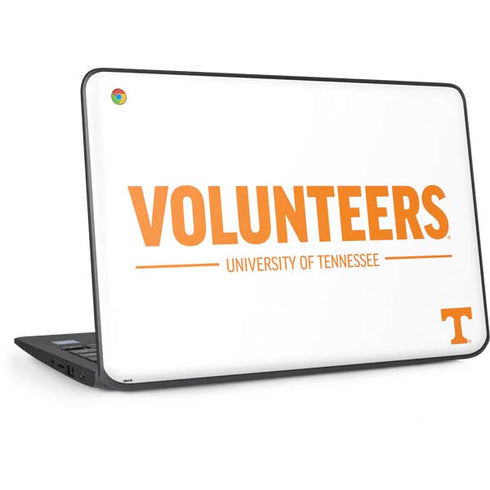 University of Tennessee-Knoxville Volunteers Text HP Chromebook Skin