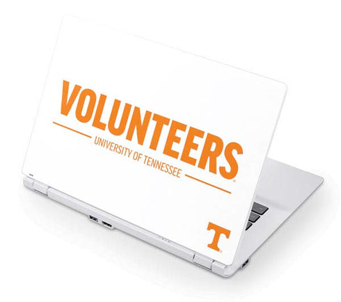 University of Tennessee-Knoxville Volunteers Text Acer Chromebook Skin