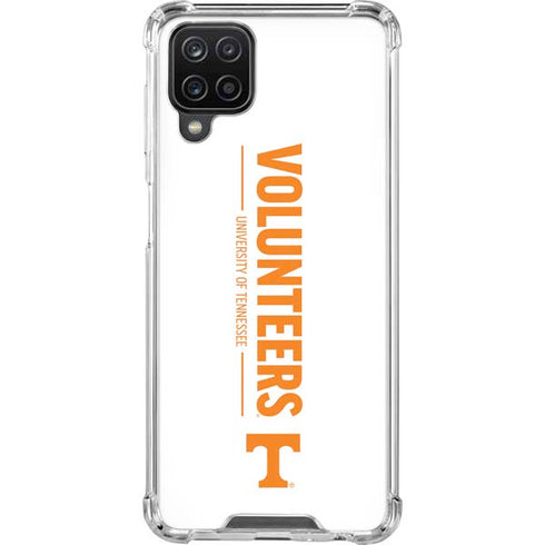 University of Tennessee-Knoxville Volunteers Text Galaxy A12 Clear Case