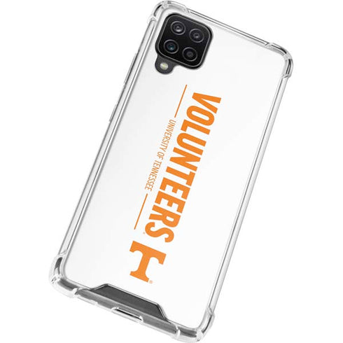 University of Tennessee-Knoxville Volunteers Text Galaxy A12 Clear Case