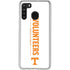 University of Tennessee-Knoxville Volunteers Text Galaxy A21 Clear Case