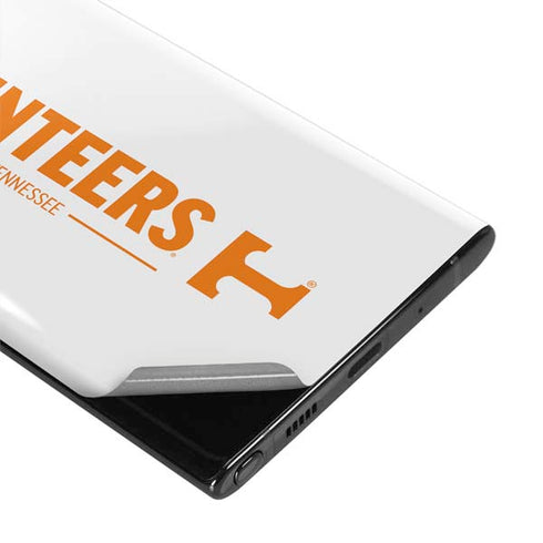 University of Tennessee-Knoxville Volunteers Text Galaxy Note 10 Skin