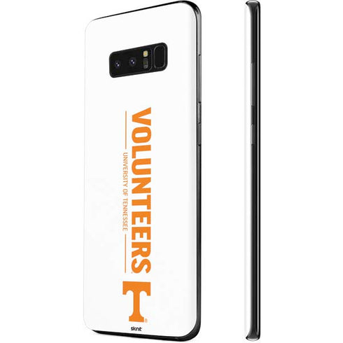 University of Tennessee-Knoxville Volunteers Text Galaxy Note 8 Skin