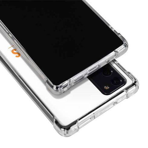 University of Tennessee-Knoxville Volunteers Text Galaxy Note20 5G Clear Case