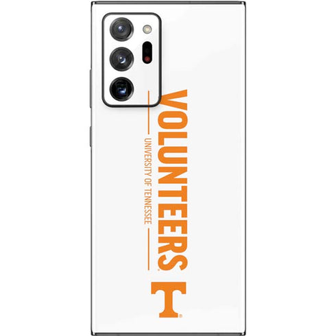 University of Tennessee-Knoxville Volunteers Text Galaxy Note20 Ultra 5G Skin