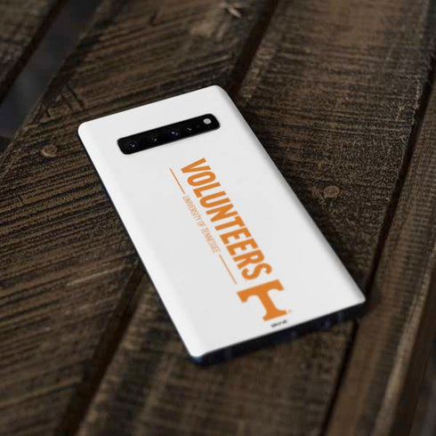 University of Tennessee-Knoxville Volunteers Text Galaxy S10 Skin
