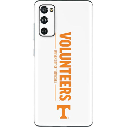University of Tennessee-Knoxville Volunteers Text Galaxy S20 Fan Edition Skin