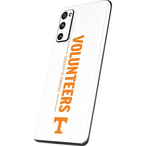 University of Tennessee-Knoxville Volunteers Text Galaxy S20 Fan Edition Skin
