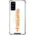 University of Tennessee-Knoxville Volunteers Text Galaxy S20 FE Clear Case