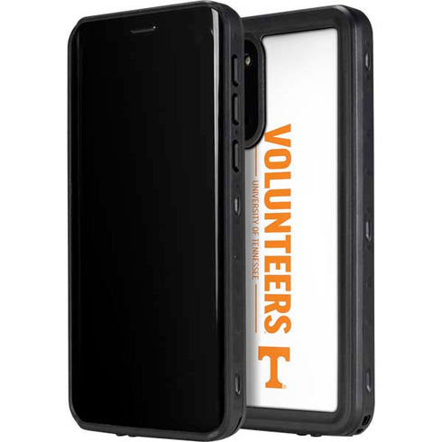 University of Tennessee-Knoxville Volunteers Text Galaxy S20 Plus Waterproof Case