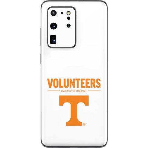 University of Tennessee-Knoxville Volunteers Text Galaxy S20 Ultra 5G Skin