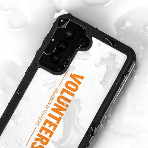 University of Tennessee-Knoxville Volunteers Text Galaxy S23 Plus Waterproof Case