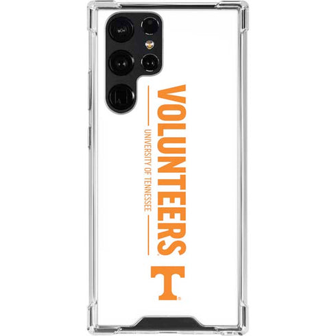 University of Tennessee-Knoxville Volunteers Text Galaxy S24 Ultra Clear Case