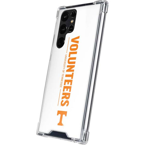University of Tennessee-Knoxville Volunteers Text Galaxy S24 Ultra Clear Case