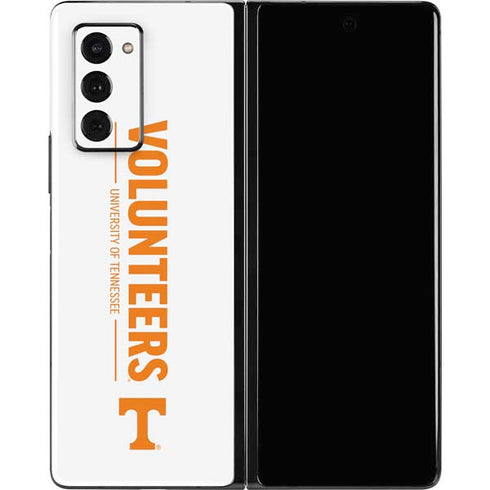 University of Tennessee-Knoxville Volunteers Text Galaxy Z Fold2 5G Skin