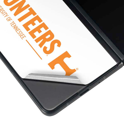 University of Tennessee-Knoxville Volunteers Text Galaxy Z Fold3 5G Skin