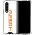 University of Tennessee-Knoxville Volunteers Text Galaxy Z Fold4 5G Clear Case