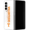 University of Tennessee-Knoxville Volunteers Text Galaxy Z Fold4 5G Skin
