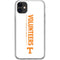 University of Tennessee-Knoxville Volunteers Text iPhone 11 Clear Case