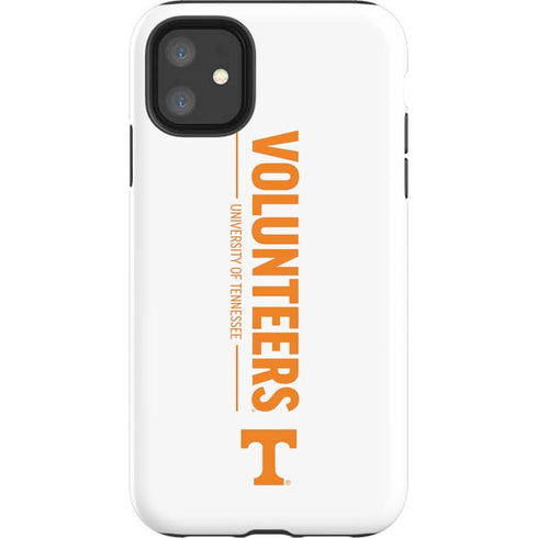 University of Tennessee-Knoxville Volunteers Text iPhone 11 Impact Case