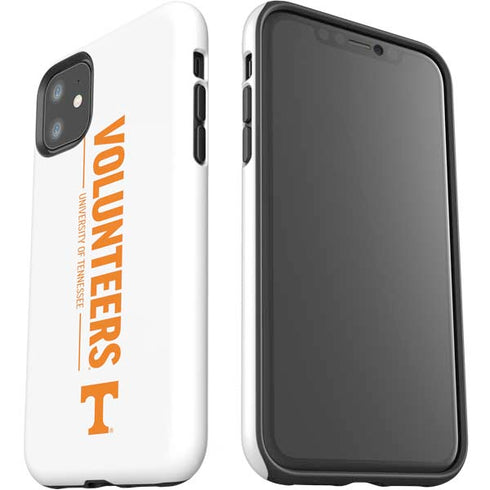 University of Tennessee-Knoxville Volunteers Text iPhone 11 Impact Case
