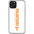 University of Tennessee-Knoxville Volunteers Text iPhone 11 Pro Clear Case