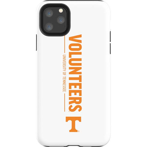 University of Tennessee-Knoxville Volunteers Text iPhone 11 Pro Max Impact Case
