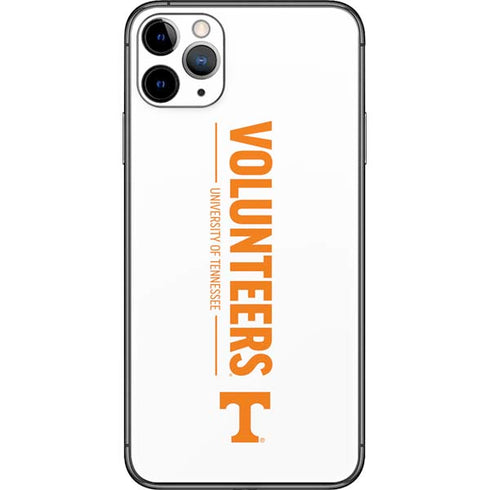 University of Tennessee-Knoxville Volunteers Text iPhone 11 Pro Max Skin