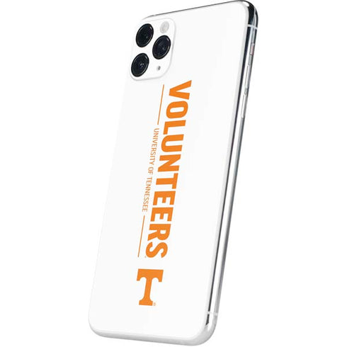 University of Tennessee-Knoxville Volunteers Text iPhone 11 Pro Max Skin