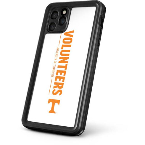 University of Tennessee-Knoxville Volunteers Text iPhone 11 Pro Max Waterproof Case