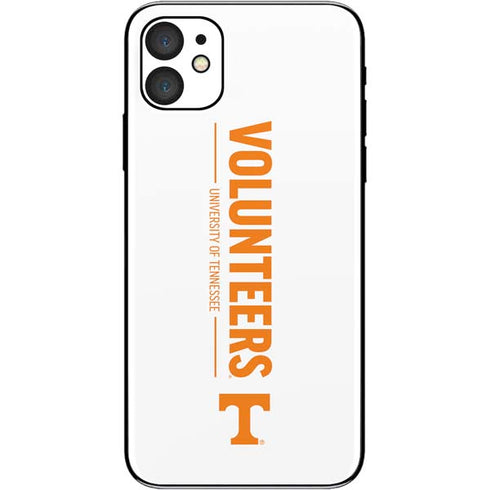 University of Tennessee-Knoxville Volunteers Text iPhone 11 Skin